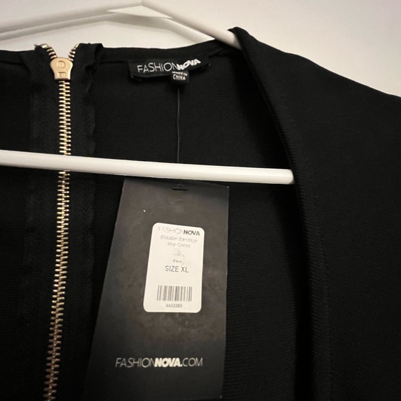 Midi Bodycon Wiggle Bustier Dress - Picture 6 of 6